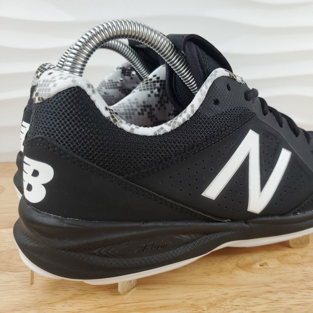 New Balance Tupelo V1 Black White Baseball Cleats Shoes Mens Size 7 - TUPELOK1 - Picture 9 of 12